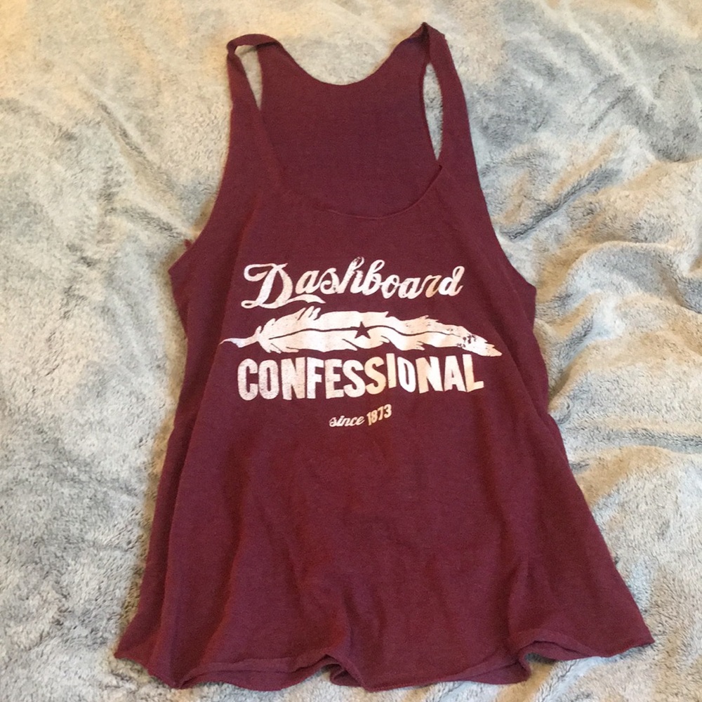 Dashboard Confessional band tank